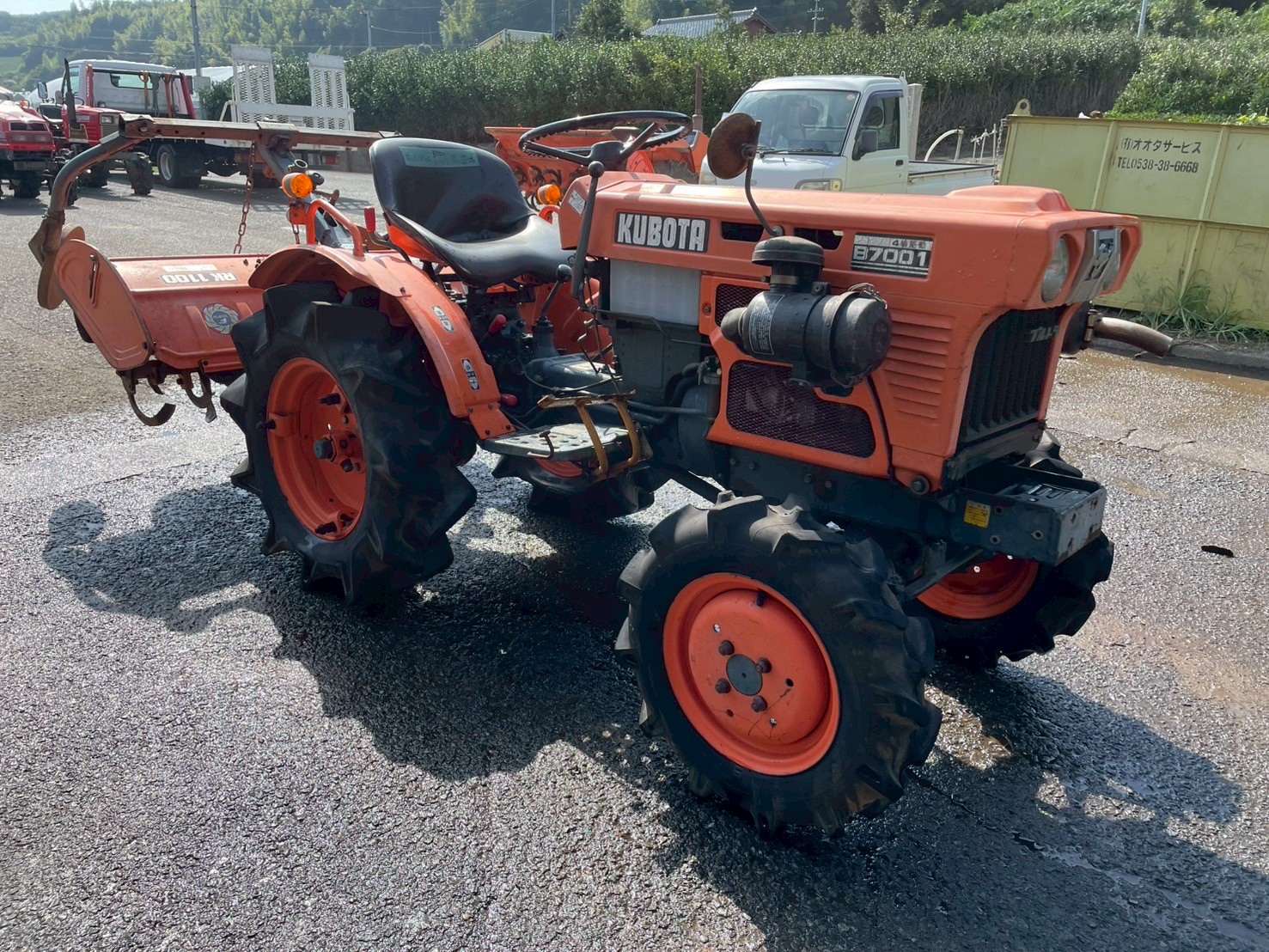 クボタ　B7001E Yahoo!オークション - 【ワンオーナー極上】クボタ トラクター 700時間