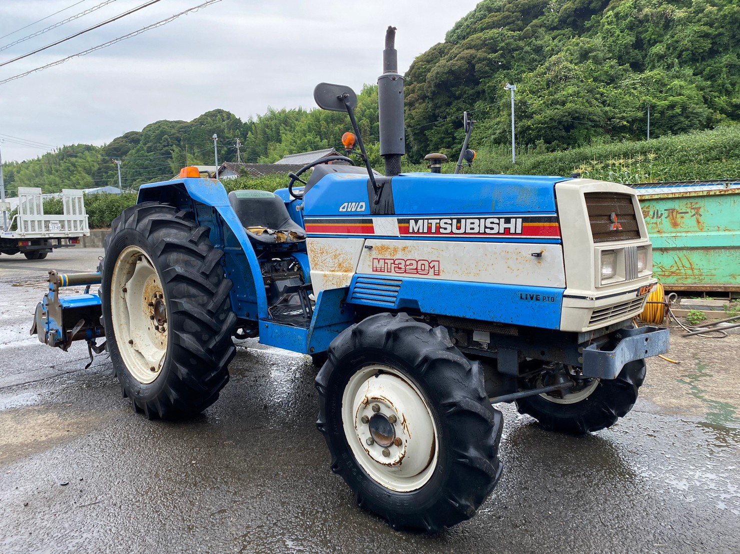 MITSUBISHI MT2000 青色トラクター二駆‼️ 2026年最新】Yahoo!オークション -三菱トラクター mt(農業機械)の中古